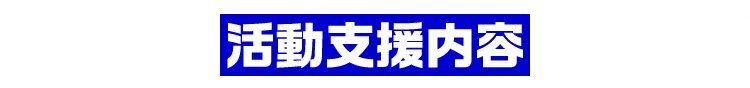 活動支援内容
